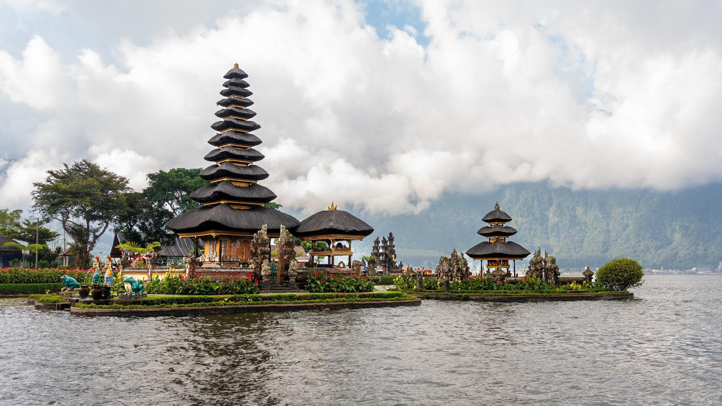 Travel destinations collage